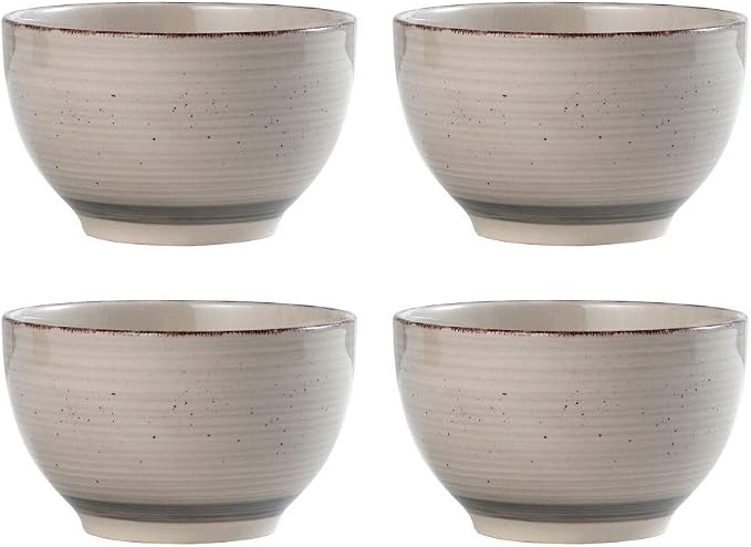 Pfaltzgraff Sadie 16-Piece Cream Dinnerware Set, Service - Image 5