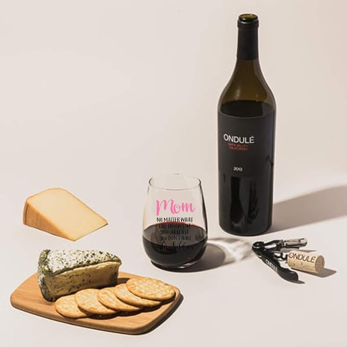 Perfectinsoy Funny Mom Wine Glass - Image 3