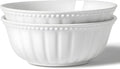 HOMBENE Pasta and Salad Bowls, 8.5 Inch Serving and Soup Bowl Set, Microwave by HOMBENE