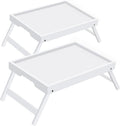 Bamboo Breakfast Trays with Folding Legs, laptops and serving in bed or on sofa. by Unknown