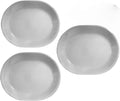 Corelle Livingware 12-1/4-inch Serving Platter, Winter Frost White-3-pack by Corelle