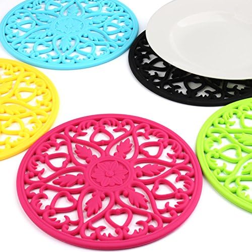ME.FAN Trivets for Dishes/Pots/Pans, Flexible/Durable/Non Slip Hot Pads to - Image 7