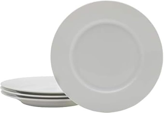 Everyday White Classic Rim Set of 4 Salad Plates, 8.25 inch by EverydayWhite
