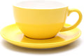 Coffeezone Latte Art Cappuccino Barista Cup and Saucer, New Bone China by Coffeezone