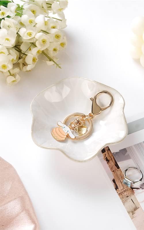 JAMEND CLXP Ring Dish, Kiln Glaze Jewelry Trinket Tray, Gifts - Image 3