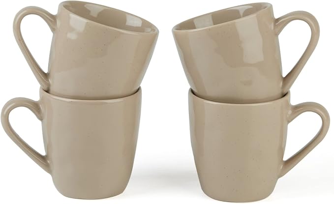 famiware Mars 4 Pieces Coffee Mug, 14oz Tea Mug, Catering Mugs by Famiware