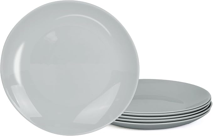 7.5 Inch Appetizer Plate Set of 6, snacks and everyday kitchen use by LaGlint