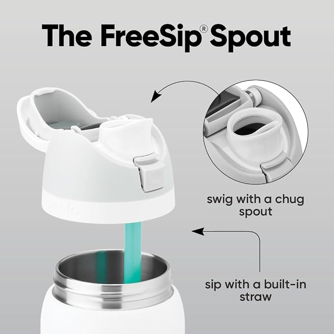 Owala FreeSip Stainless Steel Water Bottle 32 oz Crown Jewel - Image 3