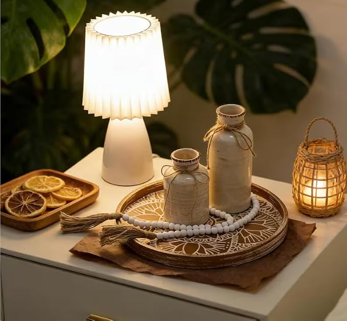 Hanobe 2Pcs Round Decorative Trays - Image 3