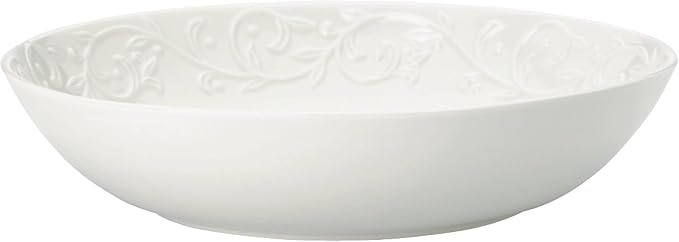 Lenox 895726 Opal Innocence Carved Pasta Bowls, Service - Image 2