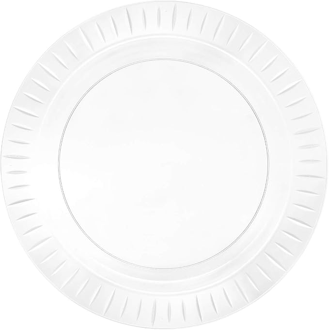 Party Essentials Elegance Quality Hard Plastic 9-Inch Round Party/Luncheon by PartyEssentials