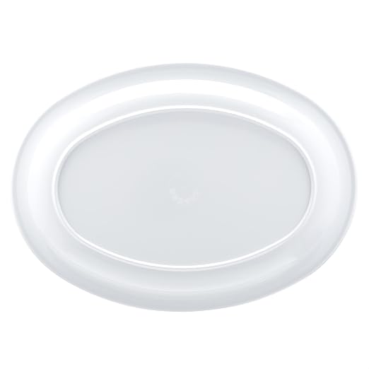 Amazon Basics Melamine Oval Serving Platter - Image 4
