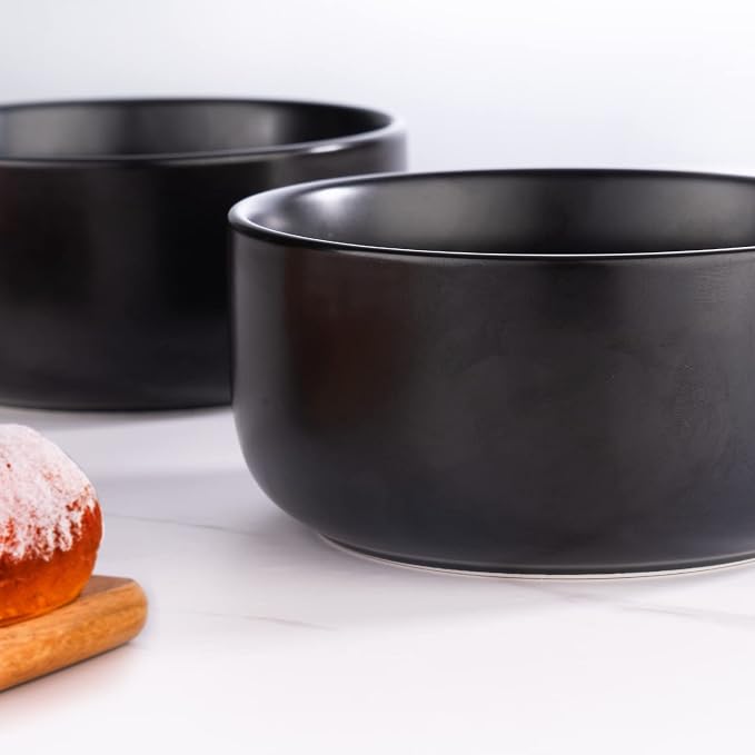 Aquiver 10 Ounces Ceramic Bowl Set - Image 5