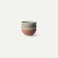 MORA Small Bowls Set of 4, 16oz Ceramic Pottery Dessert Bowls by MORA