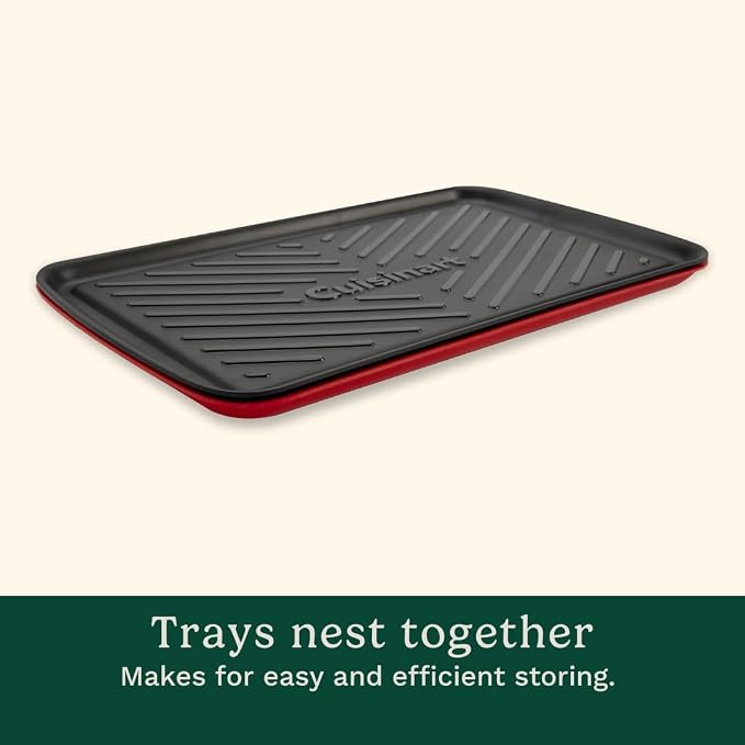 Cuisinart Grilling Prep and Serving Tray, Dishwasher-Safe, 2-Pc Nesting Set | - Image 3