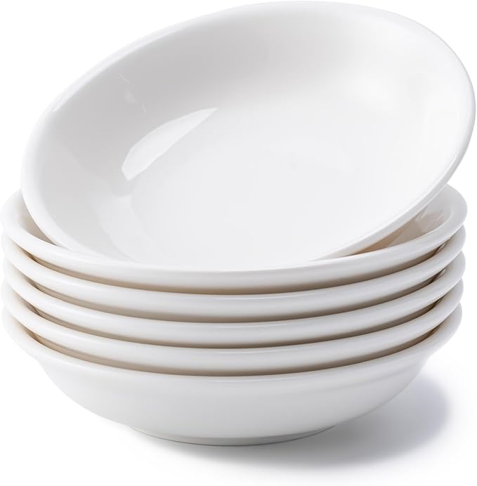 Eisinly 6 Pack Dip Bowls, 3 OZ Ceramic Soy Sauce Dish, BBQ Party Supplies by Eisinly