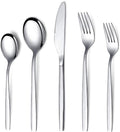 Berglander Flatware Set 20 Pieces, Stainless Steel Flatware Set by Berglander