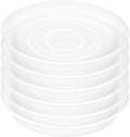 6 Pack Plastic Plant Saucer Water Drip Tray, 4 5 6 7 8 9 10 11 12 inch by Bleuhome