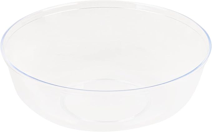 Edge Collection Clear Plastic Party Bowls Premium heavyweight Elegant - Image 3