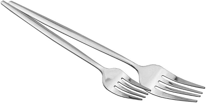 JASHII 30-Piece Stainless Steel Satin Finish Flatware Set, Mirror Polished - Image 4