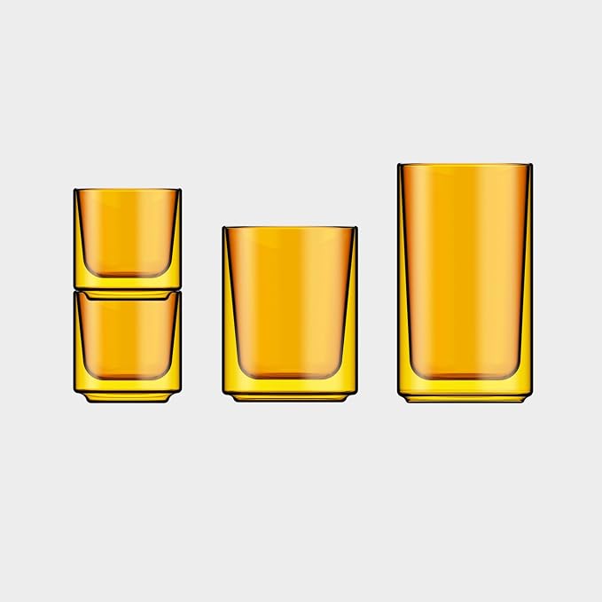 Terra Kaffe Marigold Picco Espresso Glasses - 3 oz - Image 4
