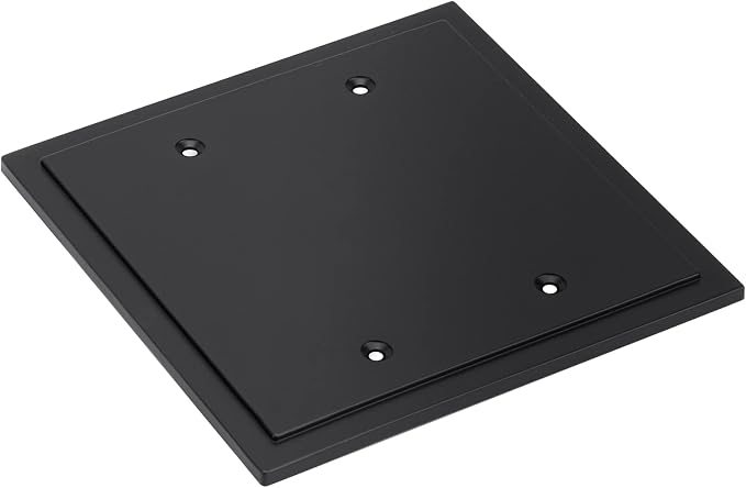 Modern Edge Decorative Wall Plate Switch Plate Outlet Cover, Durable Solid Zinc - Image 2
