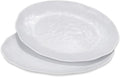Yalin Oval Large Serving Platter, 16 Inch Melamine Serving Tray, Salad and by Yalin