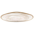 G.E.T. OP-1518-PCM Heavy-Duty Shatterproof Plastic Oval Melamine Serving Platter by Unknown