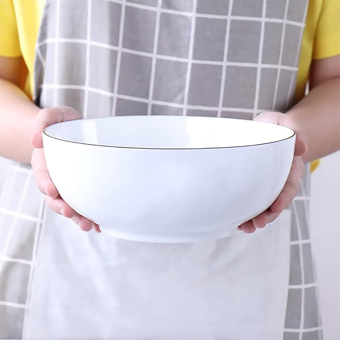 Hesen 60 oz Large Soup Bowl, Pho Bowls, Large Ramen Bowl Set of 3, 8 in Off - Image 6