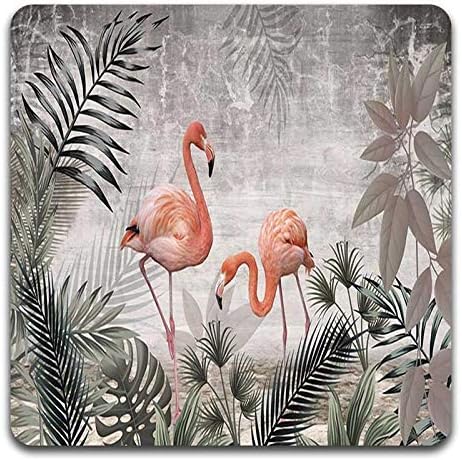 Beautiful Flamingo Square Coaster Set - Image 5