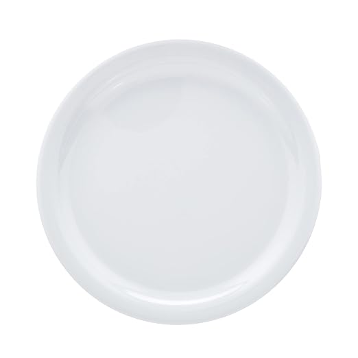 Amazon Basics Melamine Plastic Plate, Dishwasher Safe, BPA Free, 6 Piece Set - Image 3