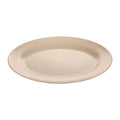 G.E.T. OP-120-S Melamine Oval Serving Platter / Dinner Plate, Sandstone | by Unknown