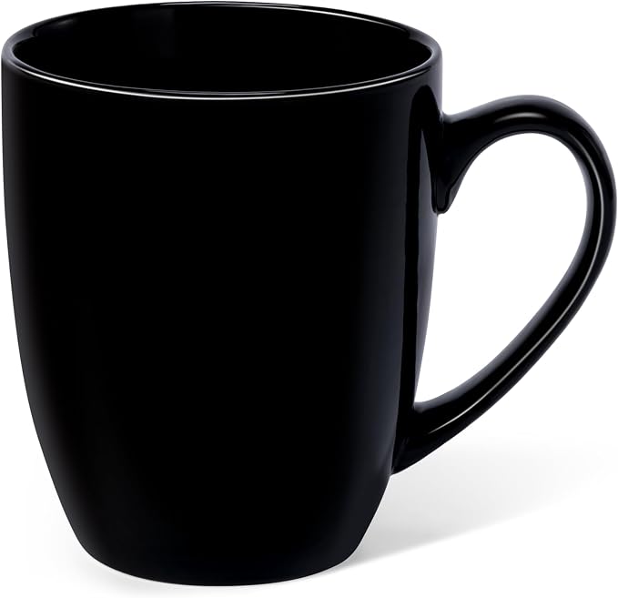 Urbanstrive 16 oz Large Coffee Mugs Set of 4 Ceramic Coffee Mug White Coffee - Image 9
