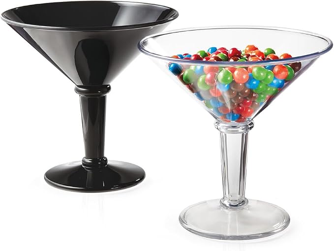 G.E.T. 48 oz Clear Jumbo Plastic Martini Glass | Dishwasher safe, Shatterproof - Image 7