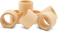 Classic Unfinished Wooden Napkin Rings Set of 24, 1-1/2 inch Wood Napkin Rings by Woodpeckers