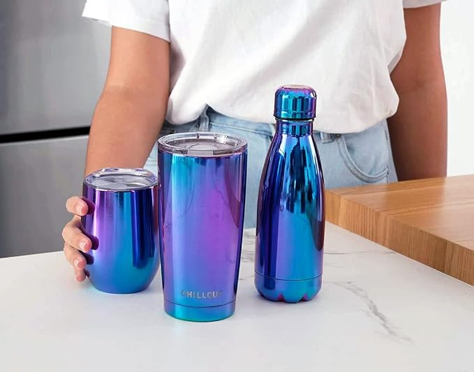 CHILLOUT LIFE 12 oz Stainless Steel Wine Tumbler - Image 7