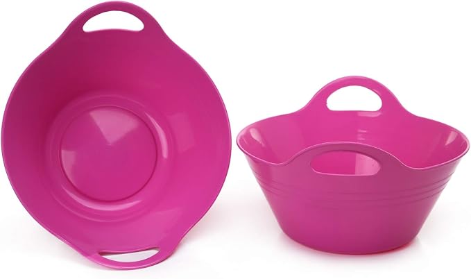 Mintra Home Plastic Bowls with Handles - Image 3