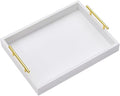 16"x12" Serving Trays with Handles, Ottoman Trays, Living Room, and Outdoors by MoonlitPond