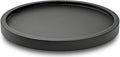 12" Black Bamboo Lazy Susan Organizer Kitchen Turntable by AUAM