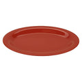 G.E.T. OP-120-RO Melamine Oval Serving Platter / Dinner Plate, Rio Orange | by Unknown