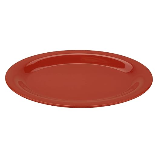 G.E.T. OP-120-RO Melamine Oval Serving Platter / Dinner Plate, Rio Orange | by Unknown