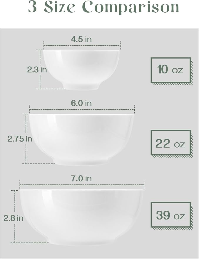 DOWAN 39 OZ Soup Bowls Set of 4 - Image 7