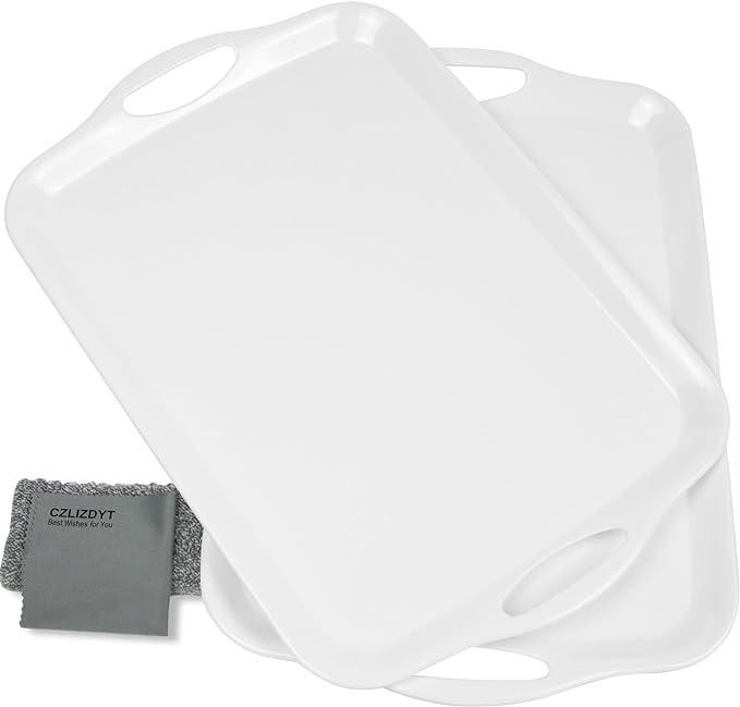 Czlizdyt Large Melamine Serving Tray by CZLIADYT