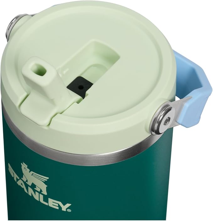 STANLEY IceFlow 2.0 Flip Straw Tumbler, 30 oz, Honeydew Garden | Easy Carry - Image 2