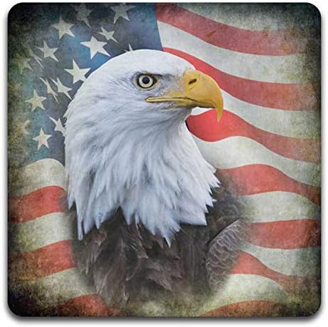 American Eagle Square Coaster Set - Image 3