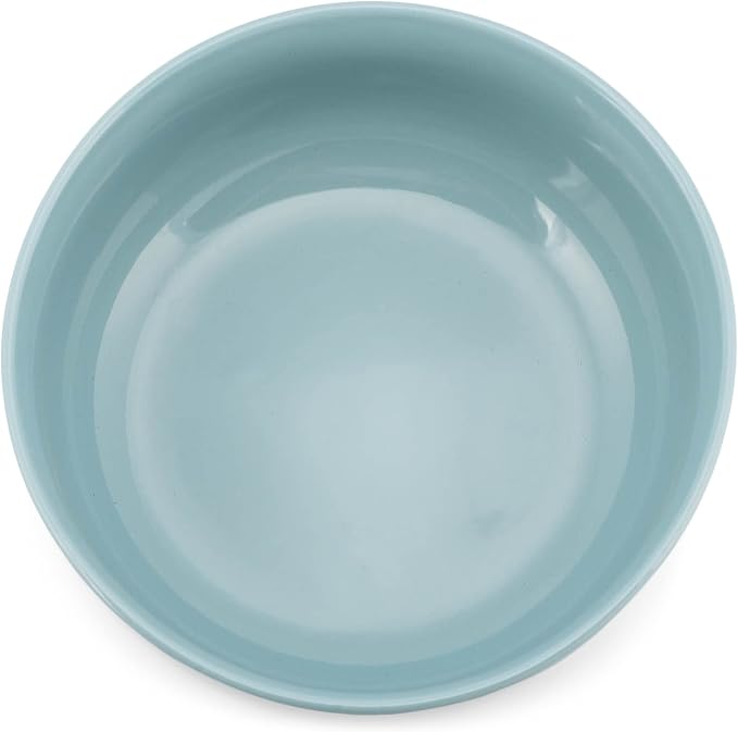 Elanze Designs Bistro Glossy Ceramic 8.5 inch Large Serving Bowls Set of 2 - Image 4