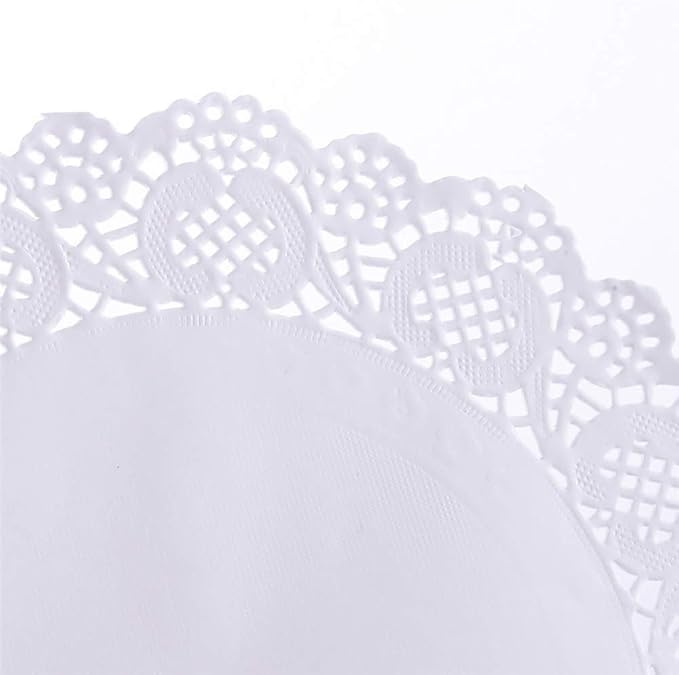 White Lace Paper Doilies - Image 4