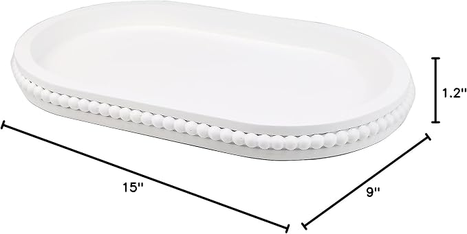 Hrastany Oval Wood Serving Tray - Image 8