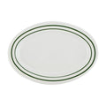 G.E.T. OP-120-EM Melamine Oval Serving Platter / Dinner Plate, Emerald | by Unknown