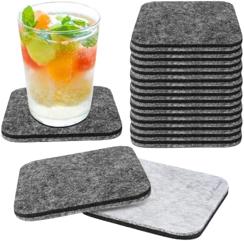 A&A Wonders Premium Felt Coasters by AAWONDERS
